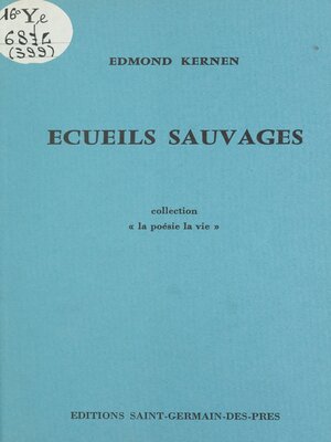 cover image of Écueils sauvages